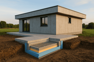 УШП для пассивного дома 12×10 м УШП для пассивного дома 12×10 м